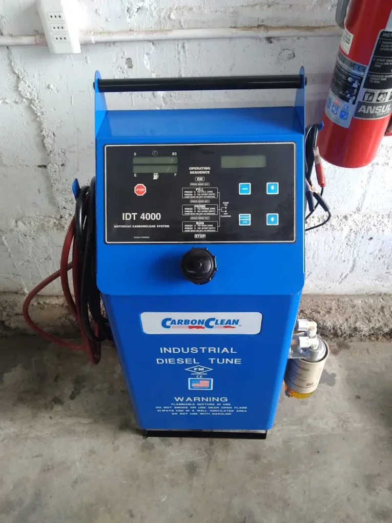 Equipo Carbon Clean para servicio industrial diesel tune